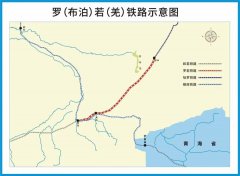 穿越死亡之海   新疆罗若铁路开始铺轨