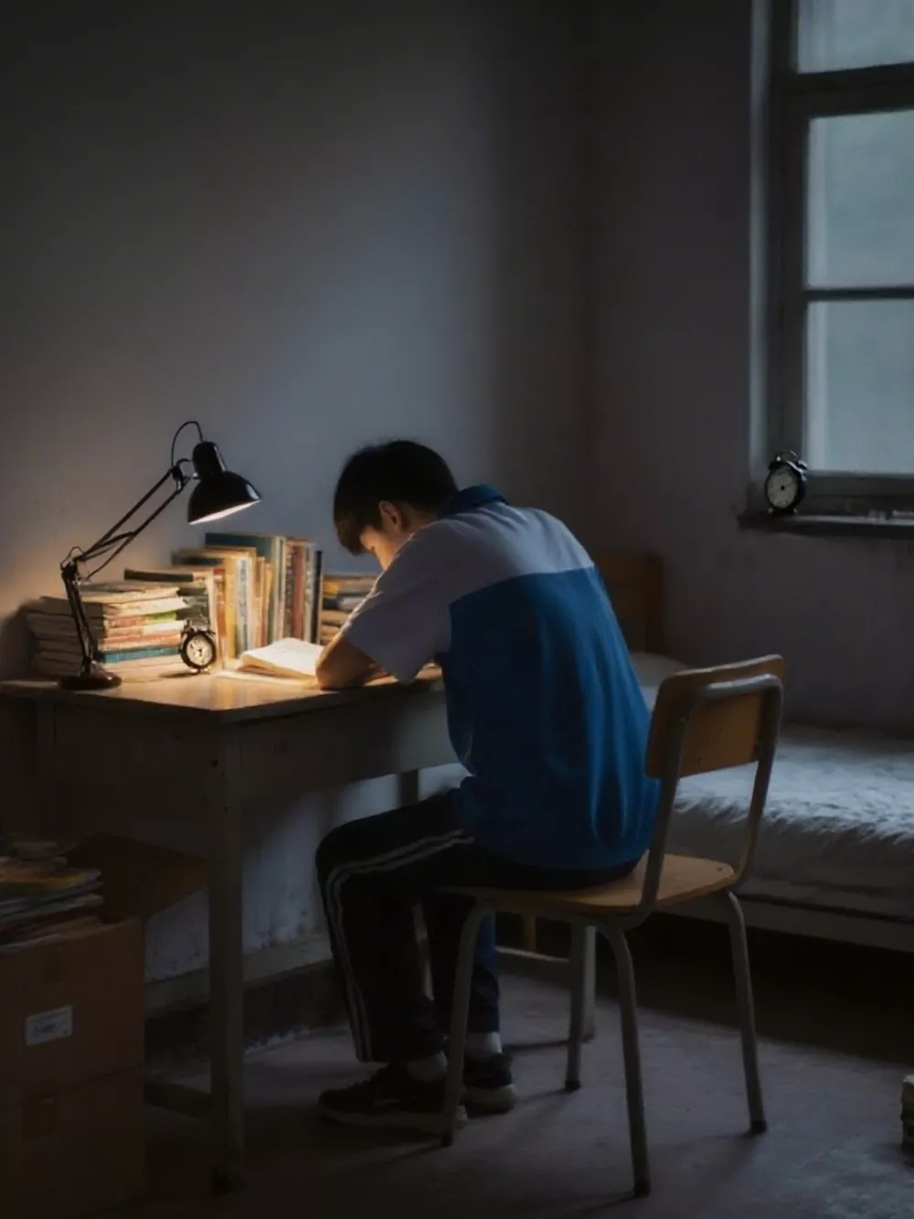 男孩高考失利无缘985执意复读,但是学长的话改变了他