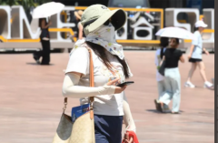 中国多地高温  地表超70℃