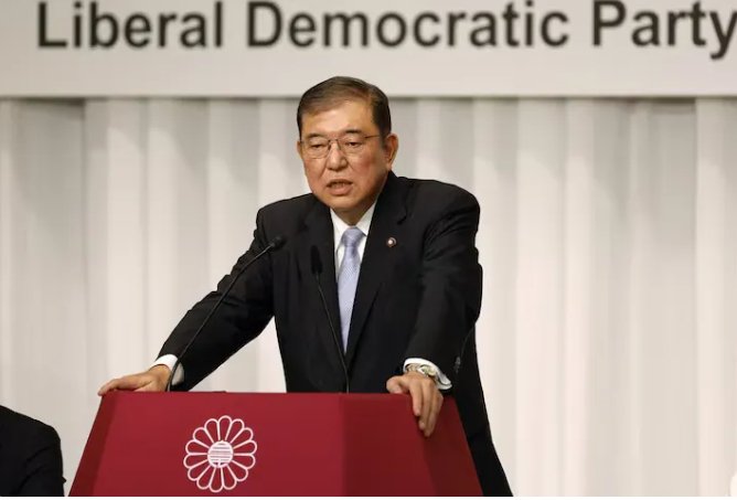  自民党再次输掉参议院选举，仅维持相对最大党惨况，日本首相石破茂面对党内要求下台压力。 图 ： 翻摄自日新说 