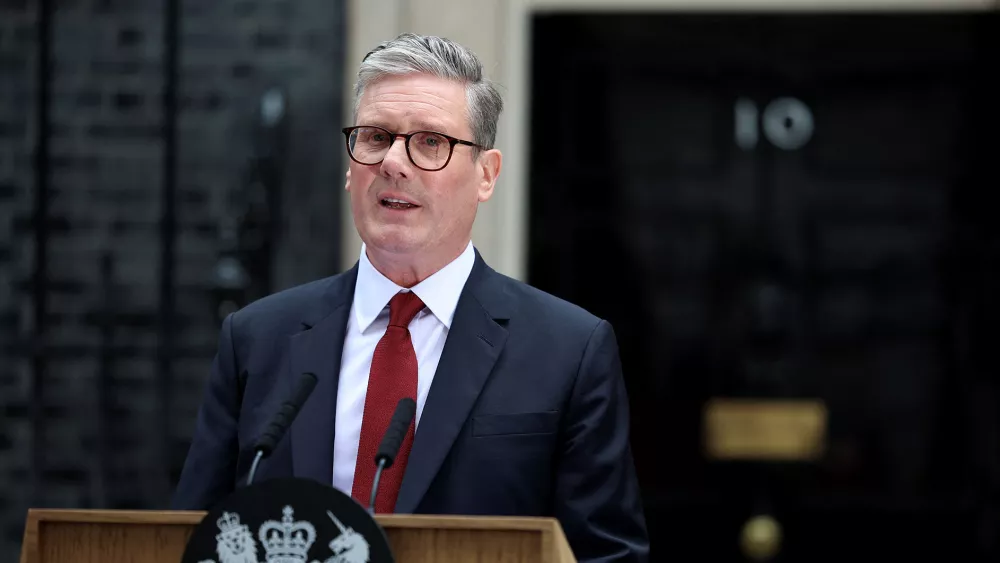英国首相:承认巴勒斯坦国是加沙停火步骤之一