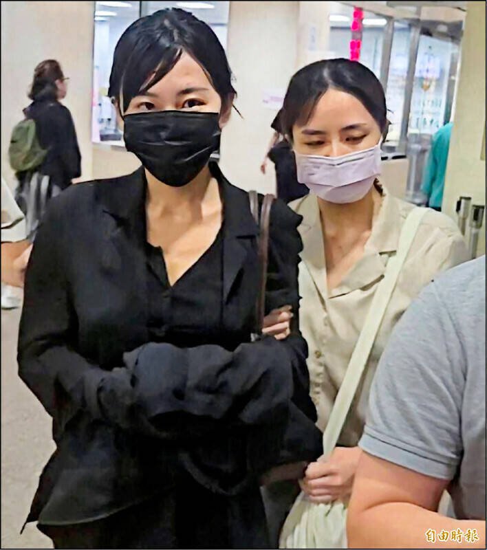 知名网红律师「仙塔律师」李宜諪（图左）涉泄密及洗钱被起诉，目前仍在法院审理中。（资料照）