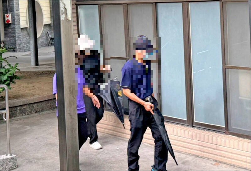 台中陈姓女子遭母亲拘禁致死，陈父（右）也遭起诉。（资料照）