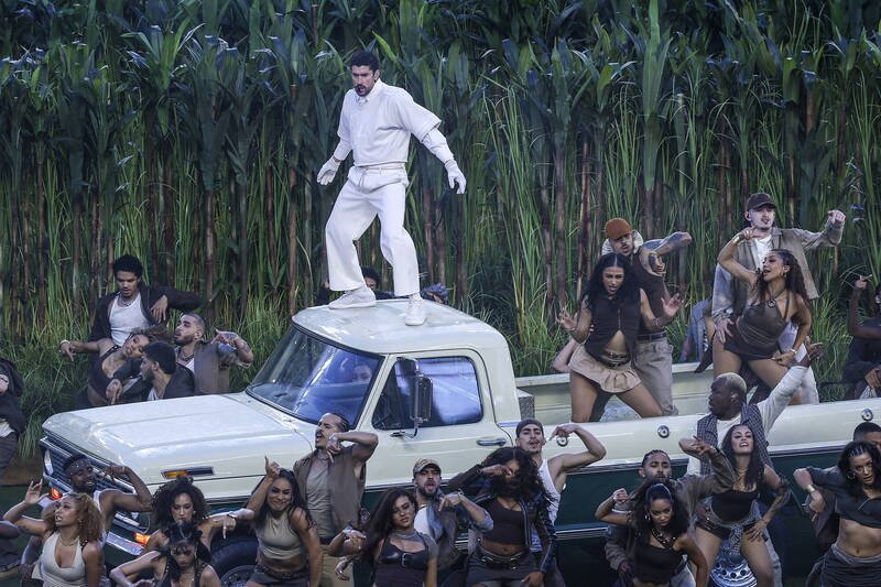 美国总统川普发文痛批「坏痞兔」在超级杯中场秀的表演。（取自美国环保署官网）