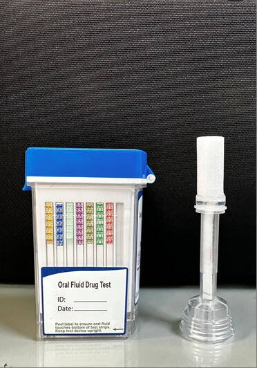 2025年11月20日毒品唾液快筛上路后，短短42天内，新北警即查获毒驾案件832件。（新北市刑事警察大队提供）