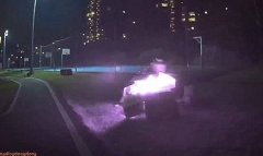 烟火余烬未熄险酿祸 中和警眼尖发现扑灭化解危机