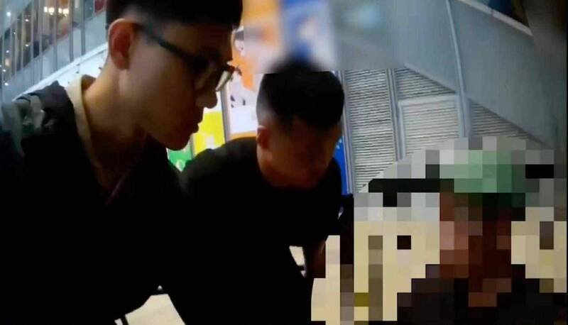 警方追到台中逮捕杨男。(记者郑景议翻摄) 警方追到台中逮捕杨男。(记者郑景议翻摄)