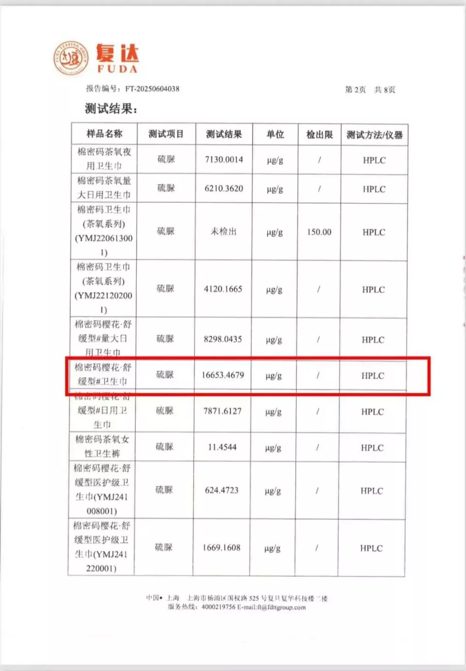 辛巴自创品牌卫生巾检出超高含量致癌物，超30人患癌