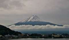 白头绝美画面曝！富士山「初冠雪」 比去年早15天