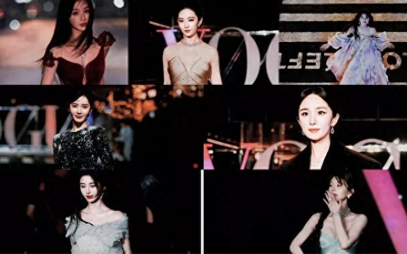 上海明星“见光死”,戚薇歪嘴,杨幂瘪嘴