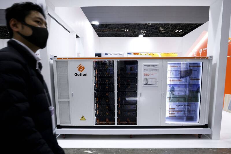 中国电池公司国轩高科公司(Gotion High-Tech)美国子公司放弃在密西根州兴建电动车电池材料工厂。(彭博档案照) 中国电池公司国轩高科公司(Gotion High-Tech)美国子公司放弃在密西根州兴建电动车电池材料工厂。(彭博档案照)