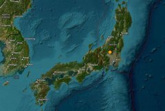 日本栃木县内陆规模4.7地震 无海啸风险