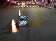 台中夺命车祸!奥迪女闯红灯撞飞骑士亡 惊悚碰撞瞬间曝