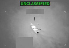 影片直击! 美军炸毒品走私船 东太平洋一天连3起