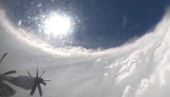 「飓风猎人」飞入全球最强风暴风眼！ 梅丽莎核心惊人影像曝