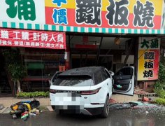 台中休旅车驾驶疑自残后冲撞铁板烧店 检排除他杀 家属无异议