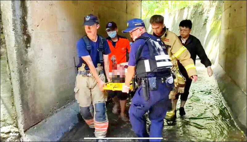 货车司机砍伤情人后畏罪自焚，重伤送医竟让警方上百人轮班戒护3个月。台南地院依杀人未遂与恐吓罪判刑10年8月。（民众提供）