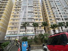 基隆山海观社区火警 紧急疏散20人幸无伤亡