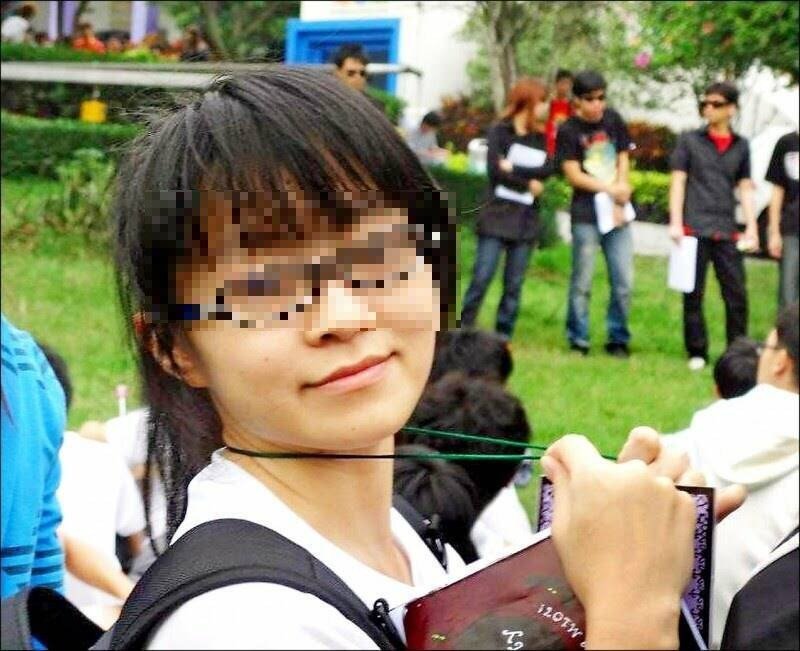 因纵火弑父判刑的医科女刘瑀涵，再以父亲未死、DNA遭隐匿为由声请再审。台南高分院认主张无据、非新证据，裁定驳回。（记者王捷翻摄）