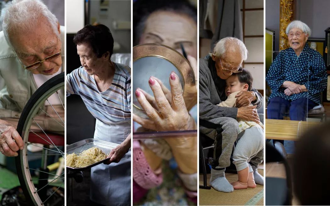 100岁还在工作：五位日本长寿老人的健康秘籍