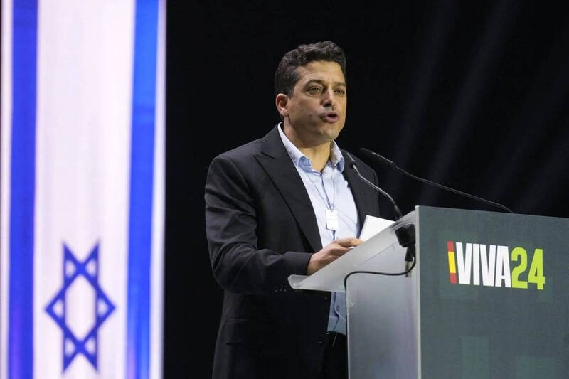 以色列侨民事务暨反犹太主义防制部长奇克利（Amichai Chikli）。（彭博资料照）