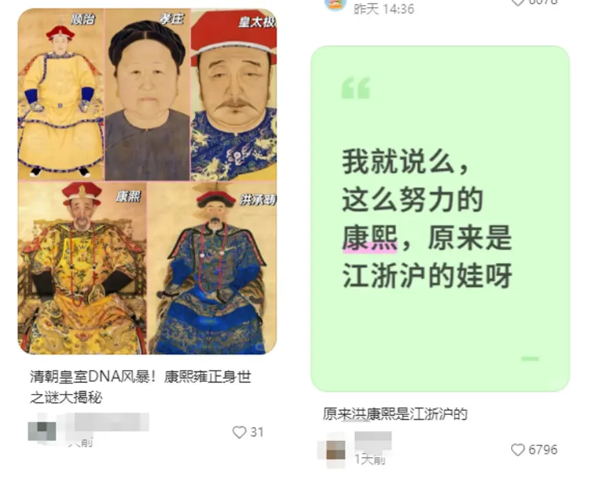 康熙是孝庄和洪承畴生的？“硅幕”下的狂欢