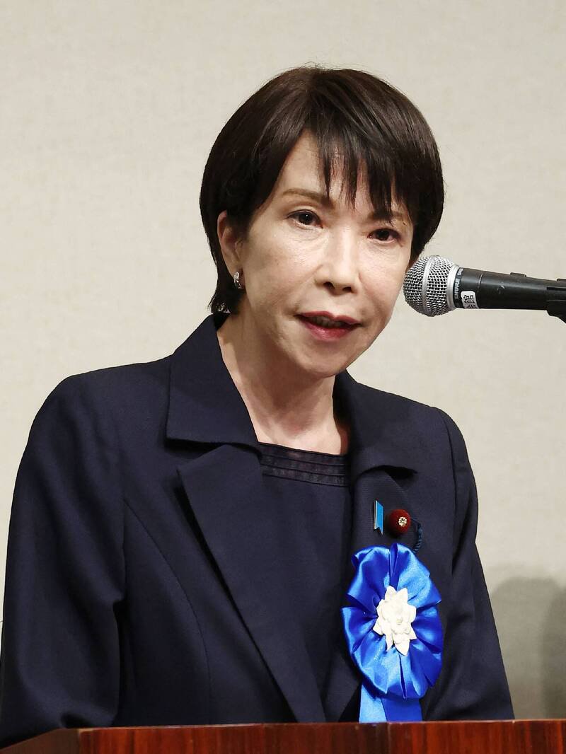 日本首相高市早苗。（法新社）