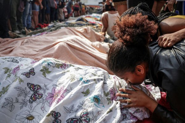 ▲▼ 巴西大規模掃毒行動。（圖／路透）