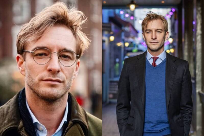 除人生经历受到关注，裴伦德的帅气外貌、日常穿搭以及分享社群平台的生活照，也时常在被大批网友疯传。（图撷取自Threads，本报合成）