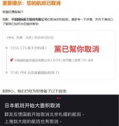 中国严查赴日旅游+施压航空公司！ 网讽：党已帮你取消机票