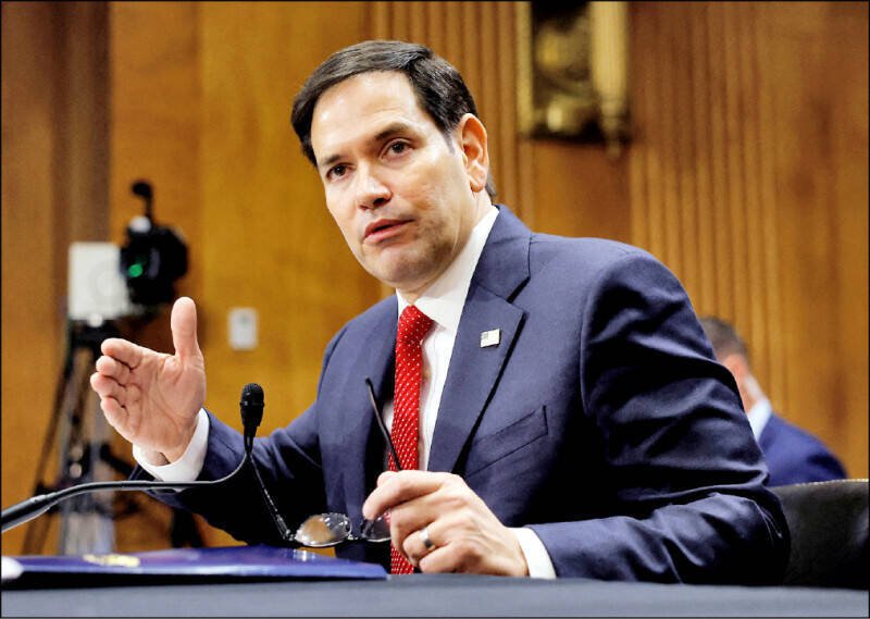 鲁比欧澄清和平方案是「俄国许愿清单」。（法新社资料照）