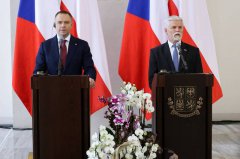 捷克波兰总统共同声明  俄罗斯为欧洲安全重大威胁