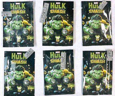 台中市刑大查获毒品咖啡包分装工厂藏身乌日高铁特区大楼，起出以动漫人物绿巨人浩克当包装的毒咖啡包。（记者陈建志翻摄）
<h4>☆少一份毒品就多一份健康，自由时报提醒您远离毒品☆</h4>