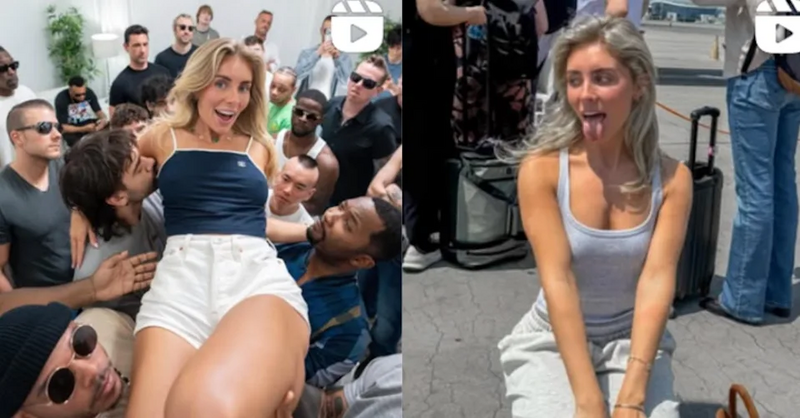 英国成人片女星邦妮，被印尼警方怀疑在峇里岛违法拍摄成人片。（图／翻摄自IG／onlybonnieblue）