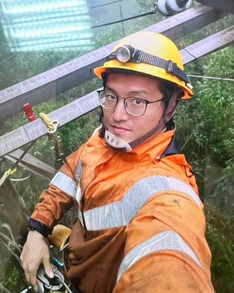 36岁台电嘉义区营业处员工李元瀚，15日抢修嘉义县义竹乡电力时遭高压电电击殉职。（资料照）