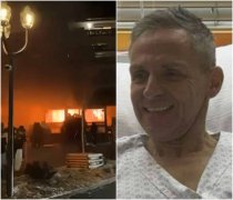 女儿电话求救直奔瑞士酒吧火场  他「徒手撬门」救下10余人