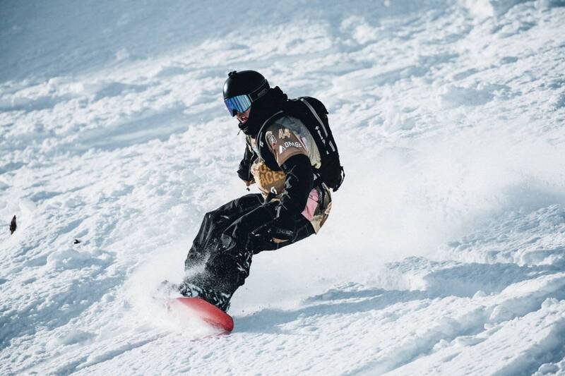 滑雪示意图。（资料照）