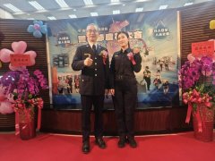 桃园市警察节庆祝大会表扬48警察楷模 刑大吴婕宁获选全国模范警察